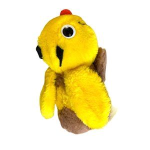 Fun Farm 1978 Vintage Plush Stuffed Doll Toy Bumblebee 7 in Length Yellow Brown